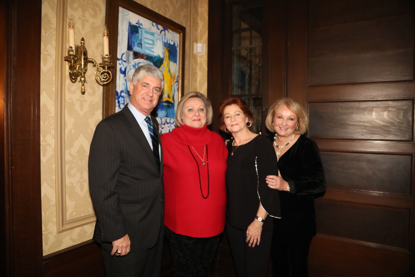 John and Eileen Schless, Carhleen Reifsteck, Colleen Schoendienst